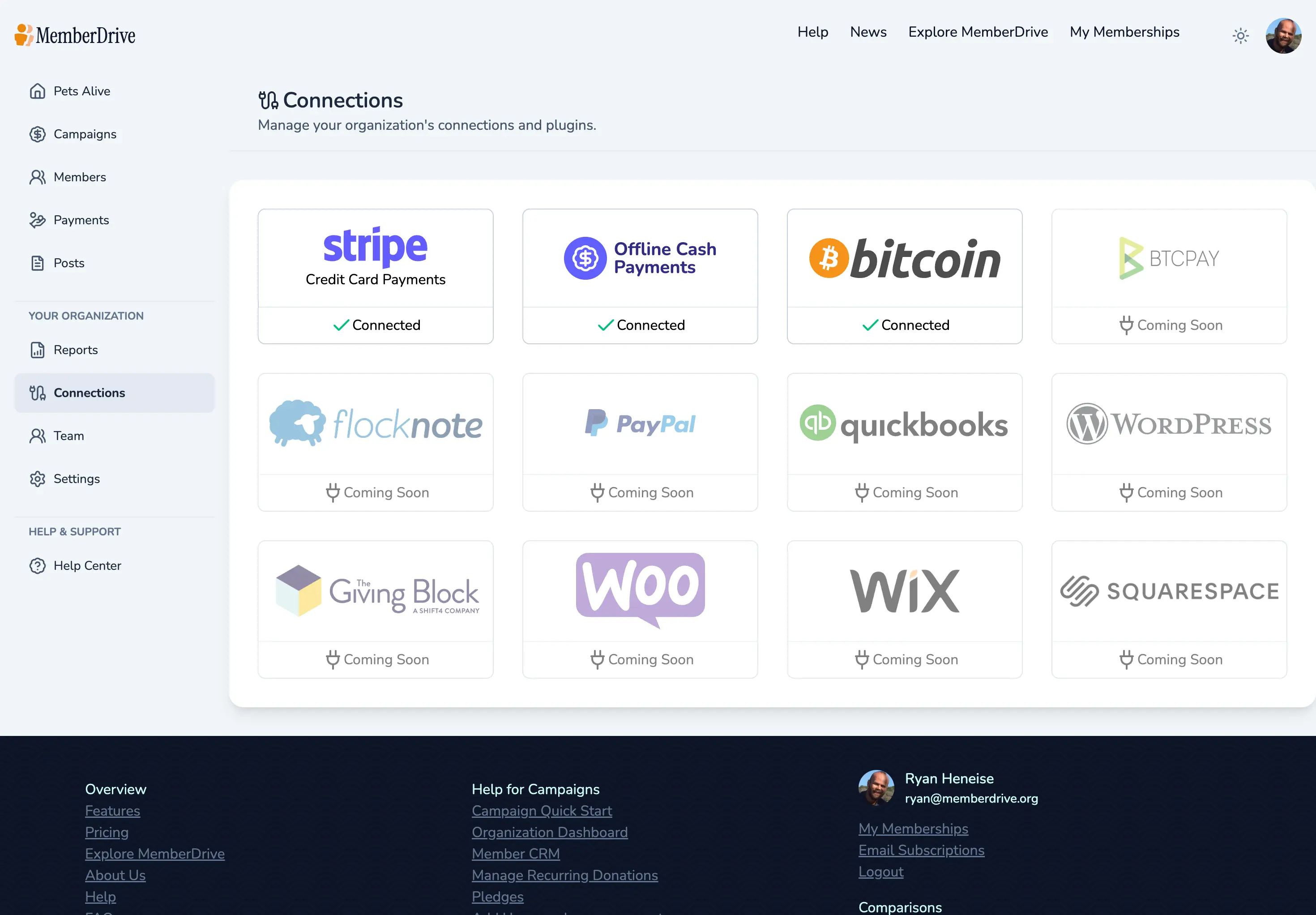Connect your own payment methods
