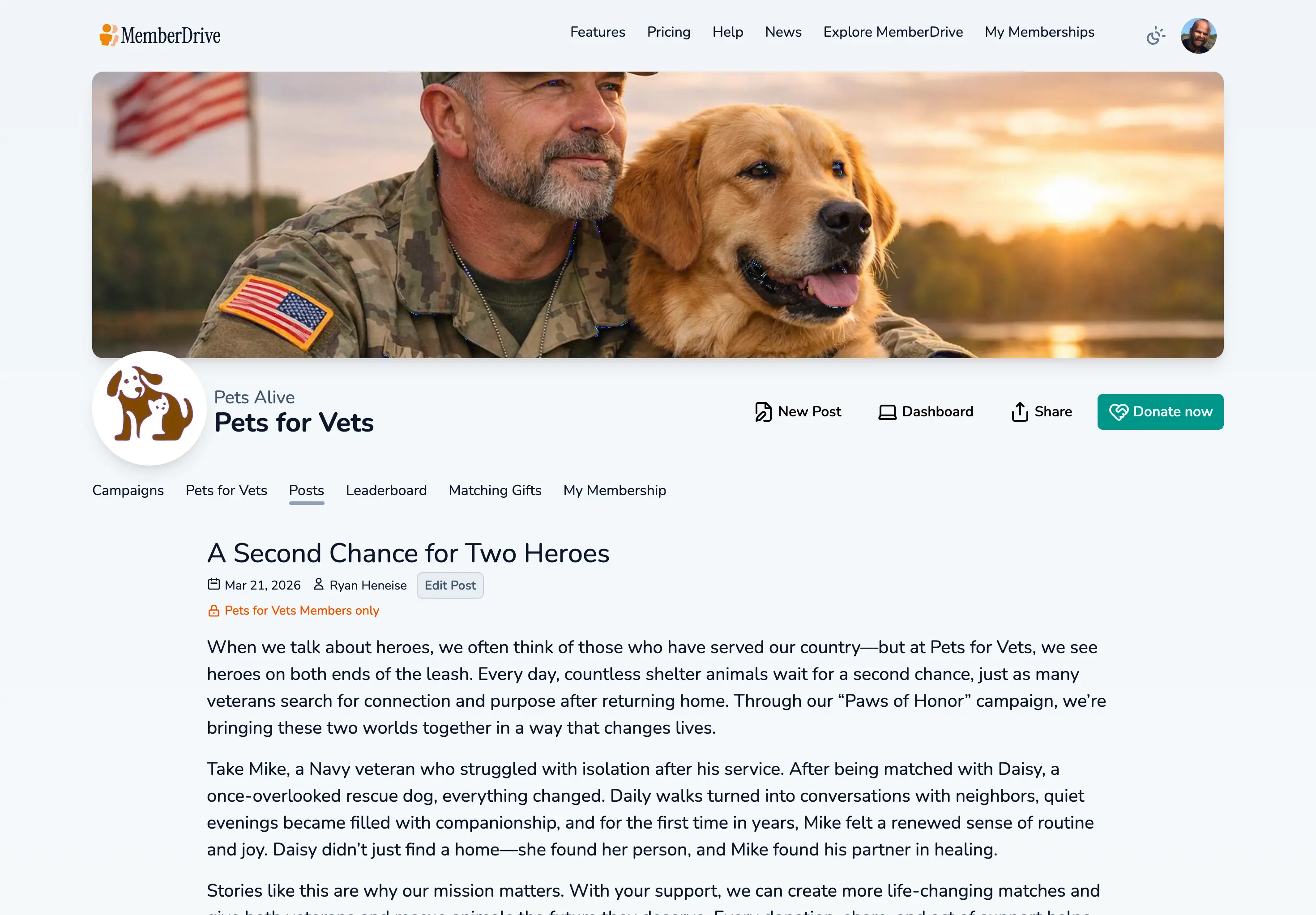 Keep your donors engaged with updates