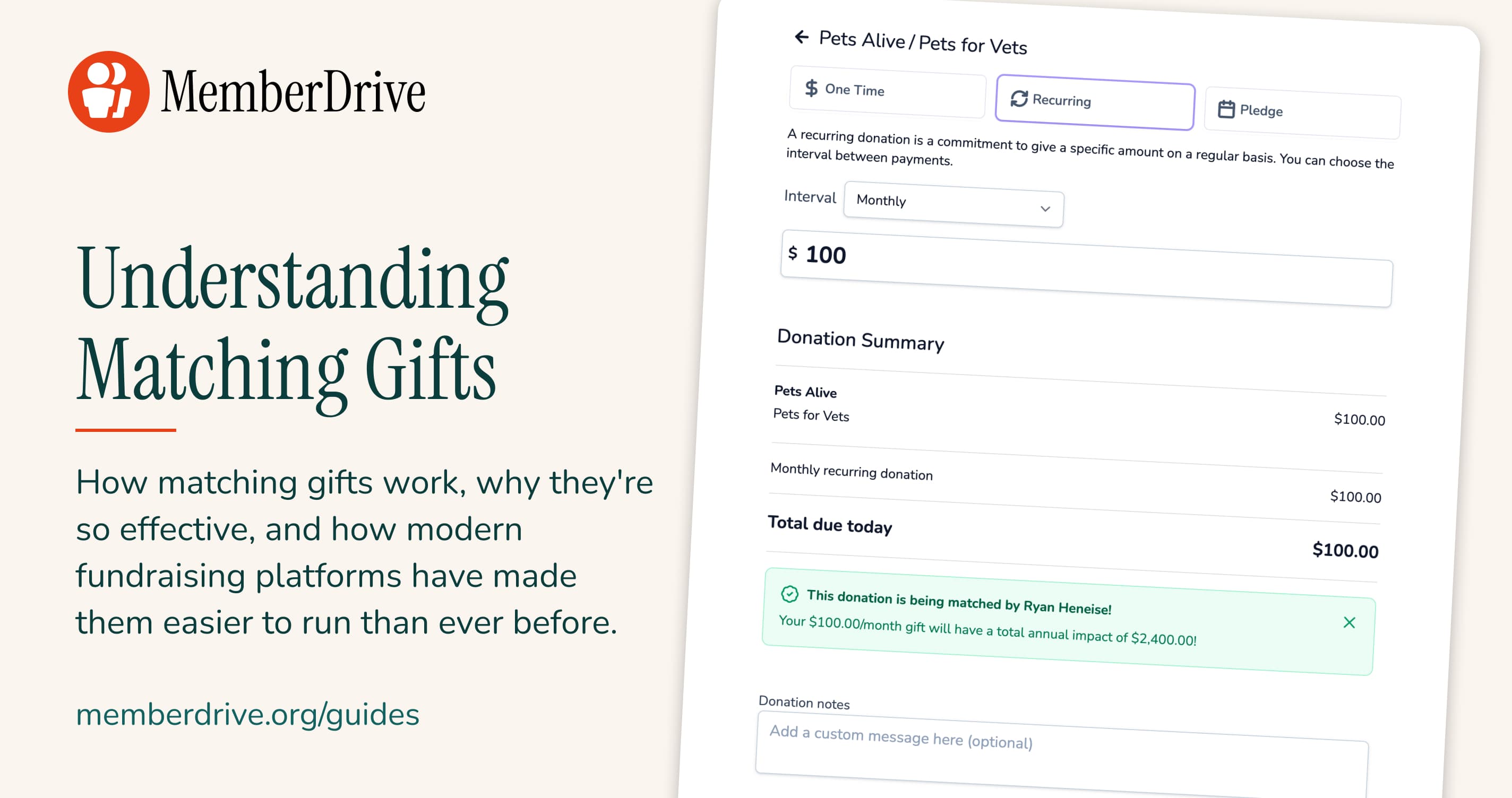 Understanding Matching Gifts