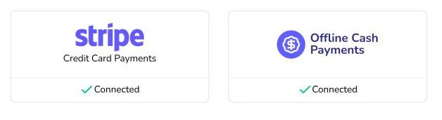 Stripe Credit Card Payments connection